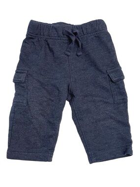 Jumping Beans Baby Sweatpants Navy Blue Cargo Pants Sweats Joggers Size 9 Months